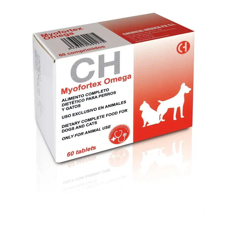 Produit chimique Myofortex Omega, 60 comprimés