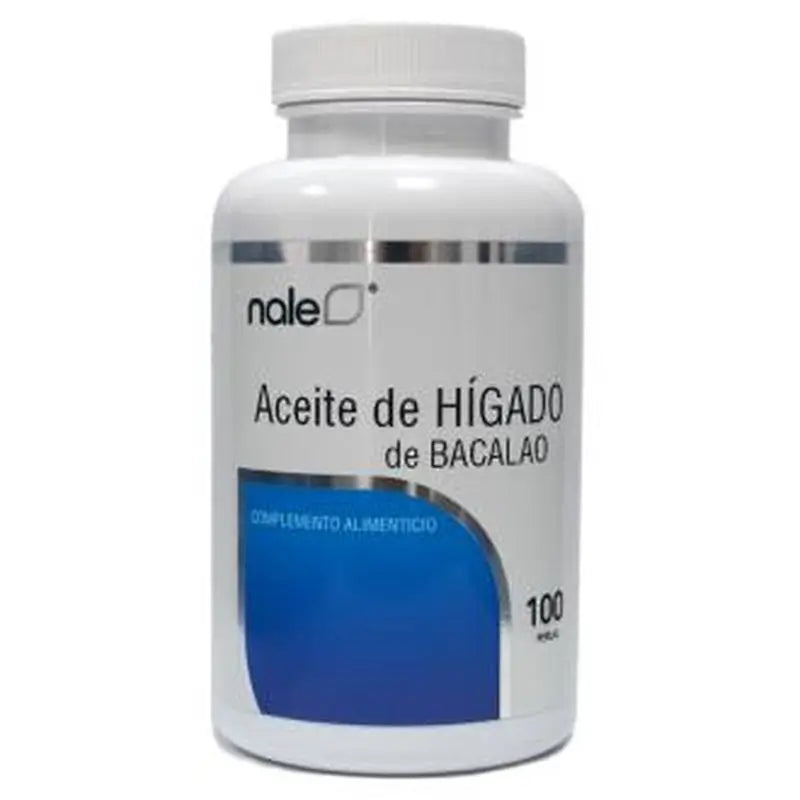 Nale Cod Liver Oil+Vit.A,Eyd 100Pearls