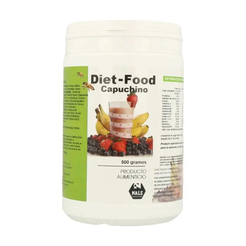 Nale Diet Food Shake aromatisé au cappuccino 500Gr