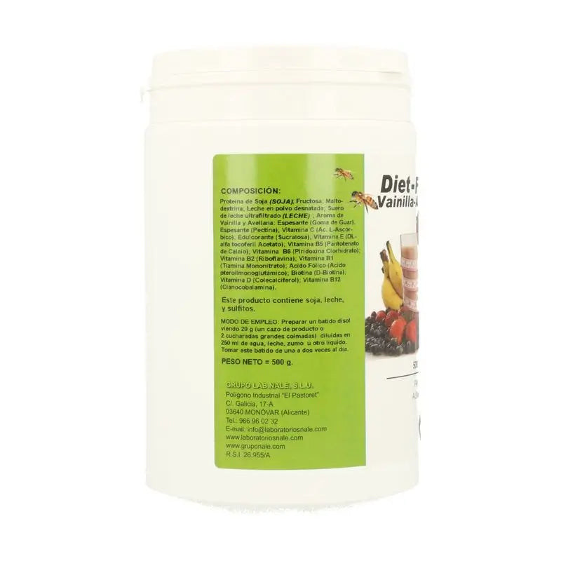 Nale Diet Food Milkshake Vanille Noisette 500Gr