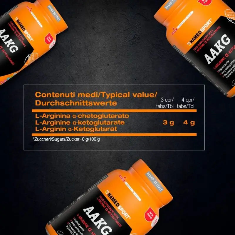 Named Sport Amino Acids Aakg, 1 pot de 120 cpr