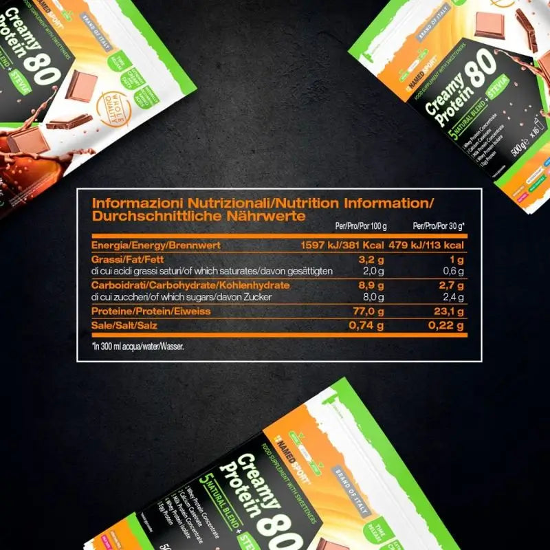 Named Sport Creamy Protein Exquisite Chocolate, 1 sachet de 500 g