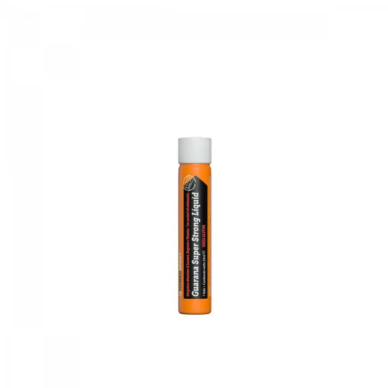 Supplément sportif nommé Guaranà Super Strong Liquid, 20 flacons x 25 ml