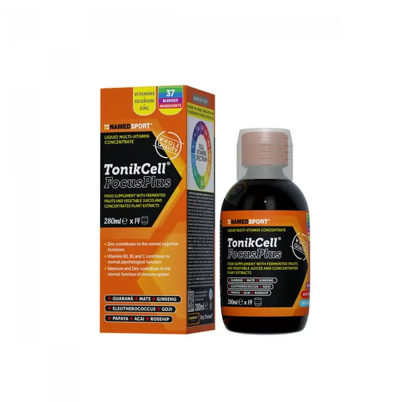 Named Sport Vitamines et minéraux Tonikcell® Focusplus , 1 pot de 280 ml
