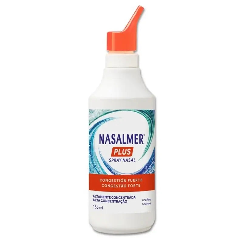 Nasalmer Plus, décongestion nasale et soulagement de la congestion sévère, 135 ml en spray