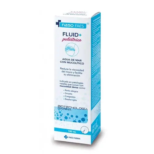 Naso Faes Fluid+ Paediatric Nasal Cleansing Fluid 100 ml