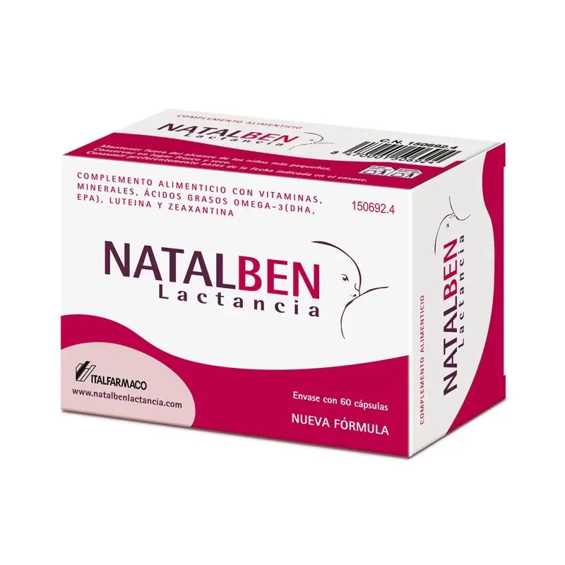 Natalben Lactation , 4 x 60 gélules