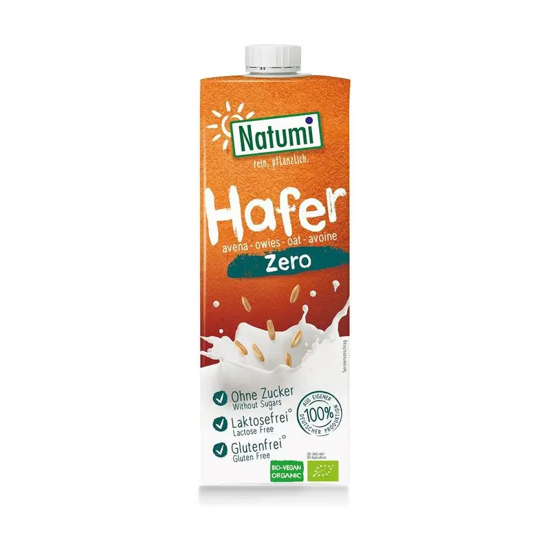 Natumi Boisson à l'avoine Zero Bio , 1 litre
