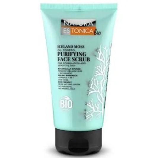 Natura Estonica Icelandic Moss Facial Scrub 150Ml. Bio