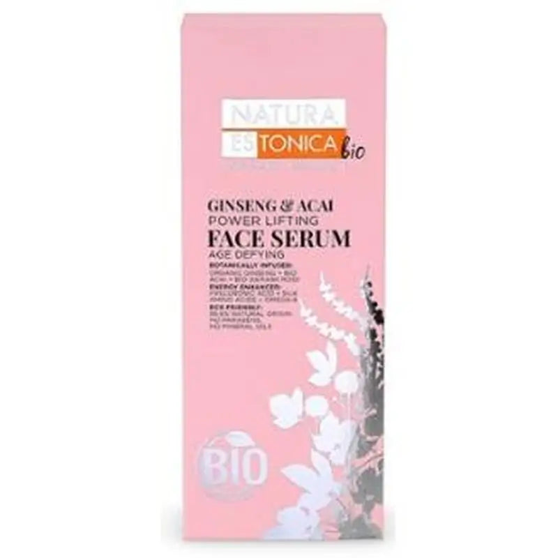 Natura Estonica Facial Serum Ginseng-Acai 30Ml. Bio