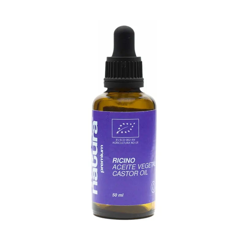 Natura Premium Huile végétale de ricin Eco, 50 ml