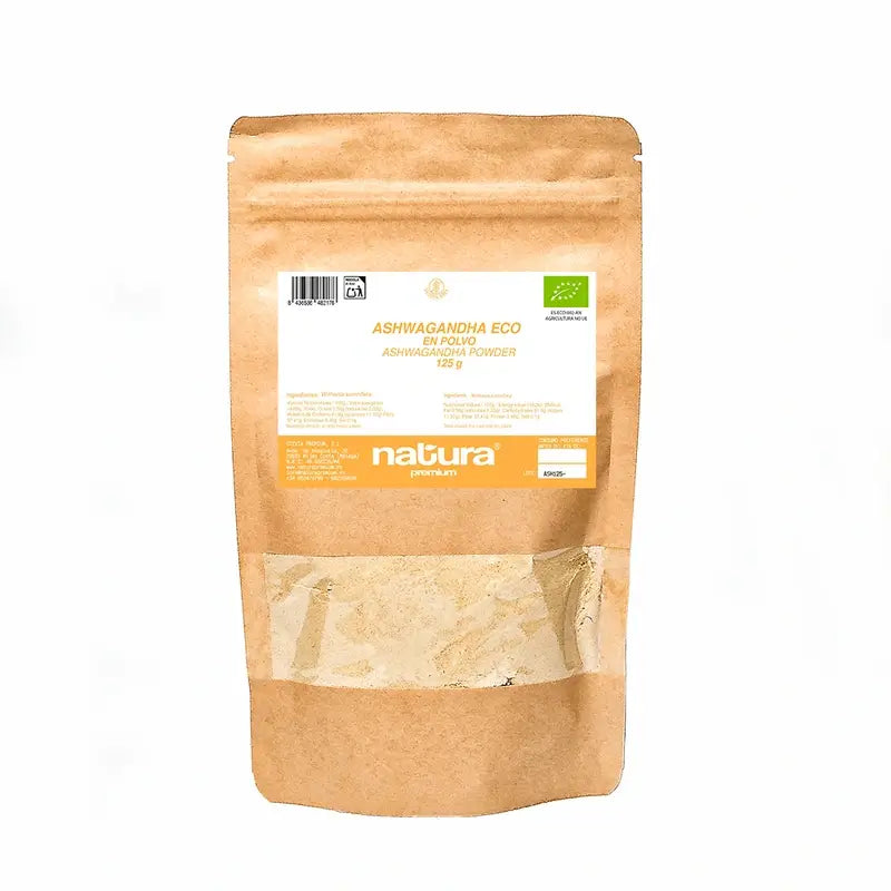 Natura Premium Ashwagandha Powder Eco , 125 gr