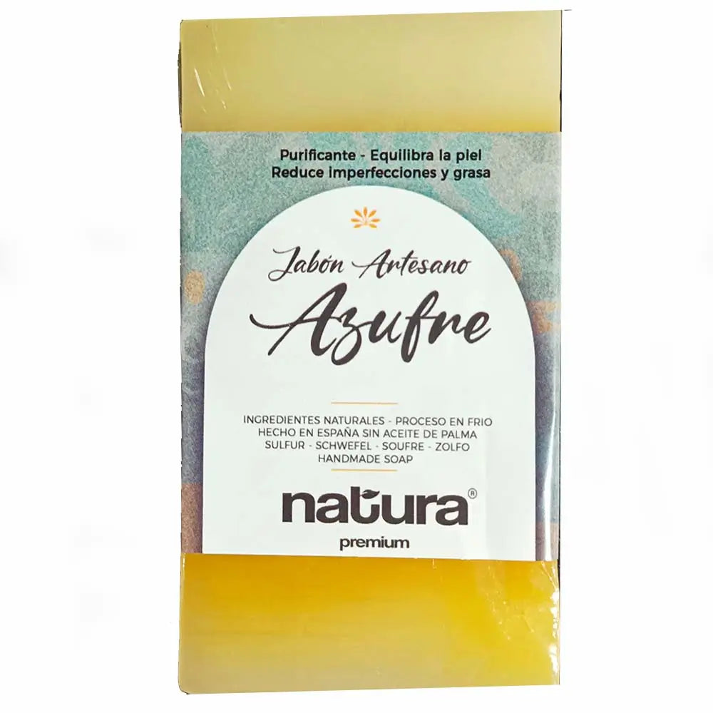 Natura Premium Savon Artisanal Soufre, 107,7 gr