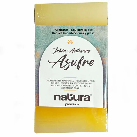 Natura Premium Savon Artisanal Soufre, 107,7 gr