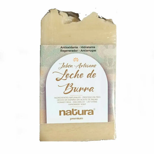 Natura Premium Savon facial artisanal au lait d'ânesse, 107,7 gr