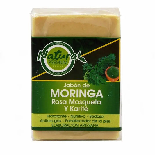 Natura Premium Soap Moringa, Rosehip & Shea Butter , 100 gr
