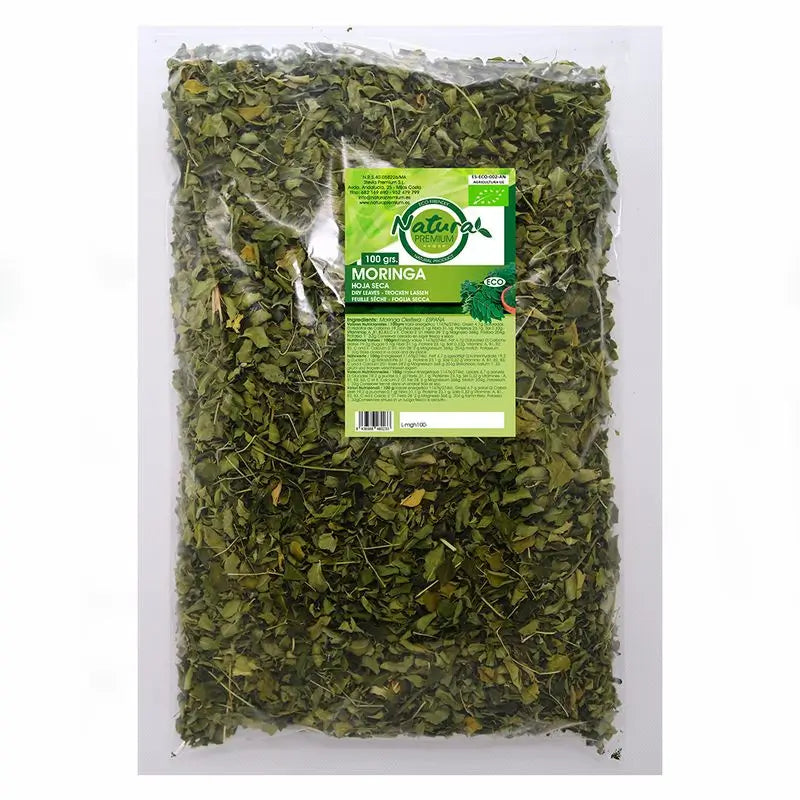 Natura Premium Moringa Dried Leaf Bio , 100 g
