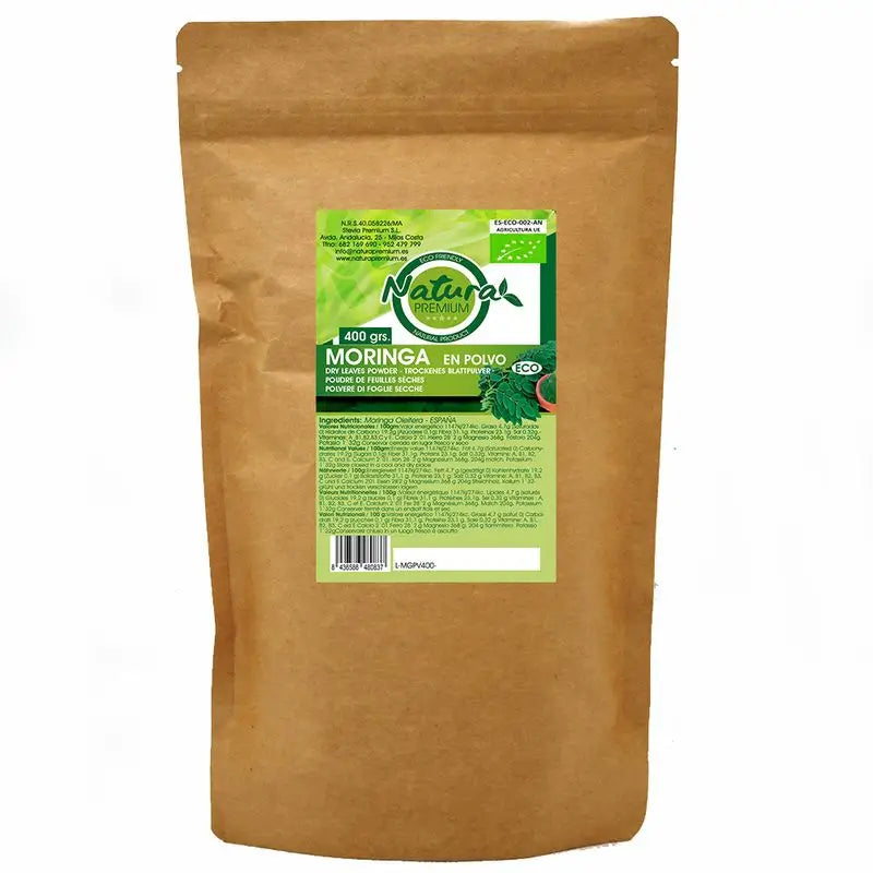 Natura Premium Organic Ground Moringa Powder , 400 g