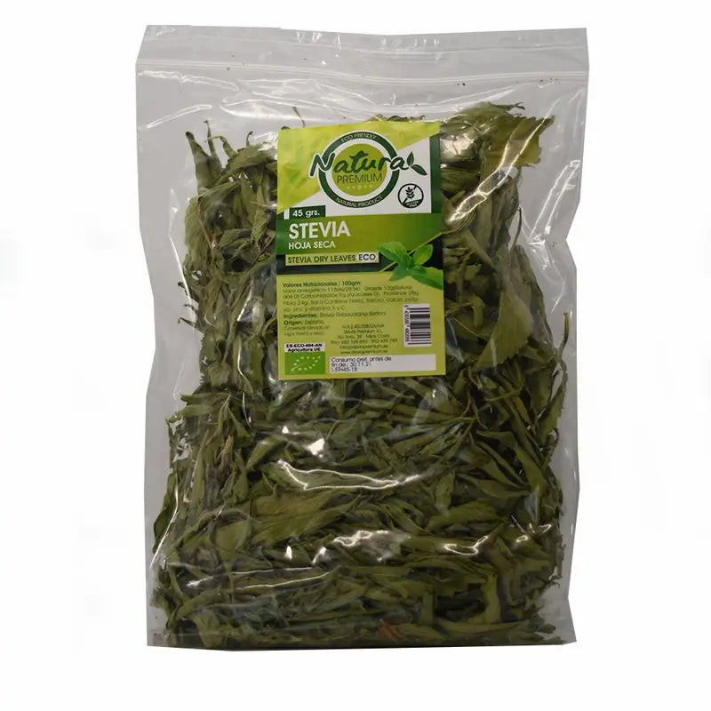 Natura Premium Stevia Dried Leaf Eco , 45 g