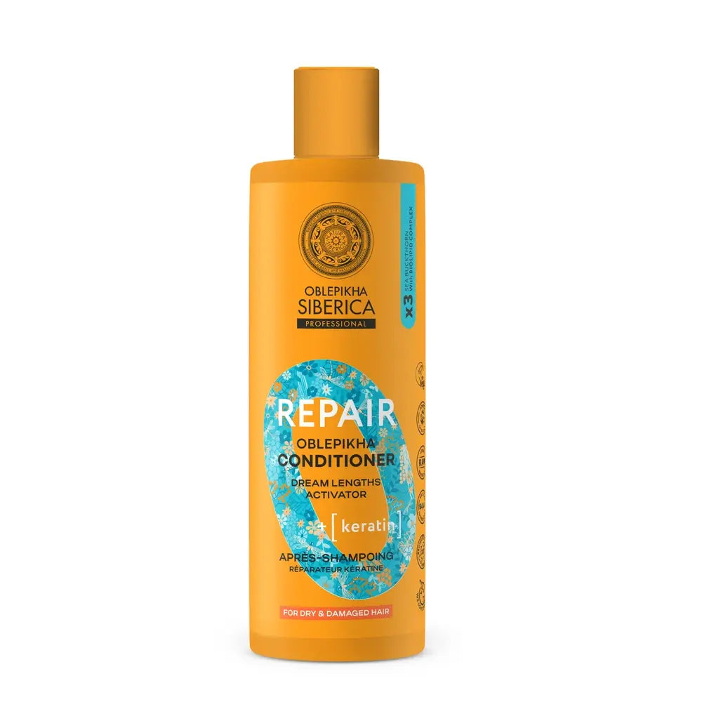 Natura Siberica Keratin Repairing Conditioner, 400 Ml