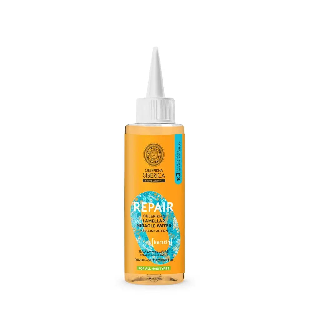 Natura Siberica Keratin Repairing Lathering Water, 200 Ml