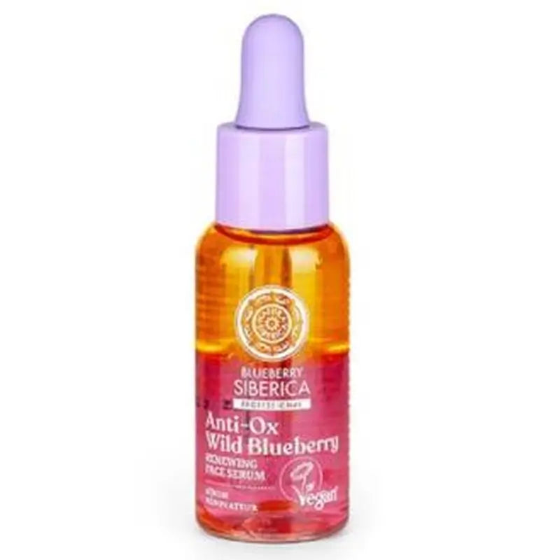 Natura Siberica Anti-Ox Wild Blueberry Na Renewing Facial Serum, 30 ml