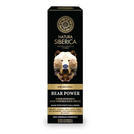 Natura Siberica Ns Men Bear Power Men Anti-Wrinkle Face Cream Na, 50 ml