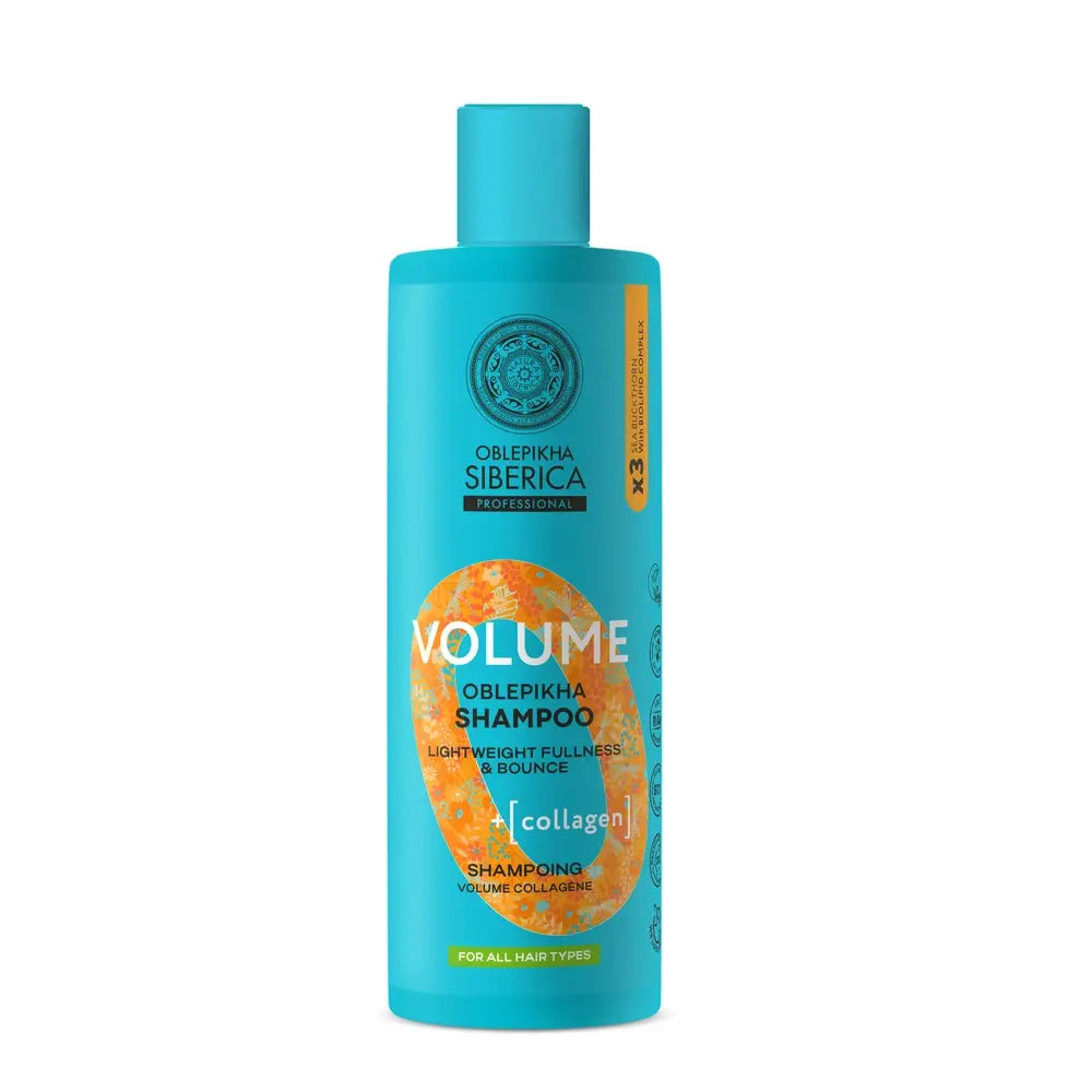 Natura Siberica Shampooing Volumateur au Collagène, 400 Ml