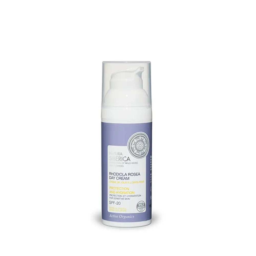 Natura Siberica Sensitive Skin Day Cream, protection et hydratation, 50 ml