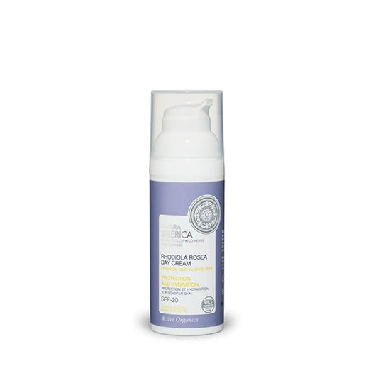 Natura Siberica Sensitive Skin Day Cream, protection et hydratation, 50 ml
