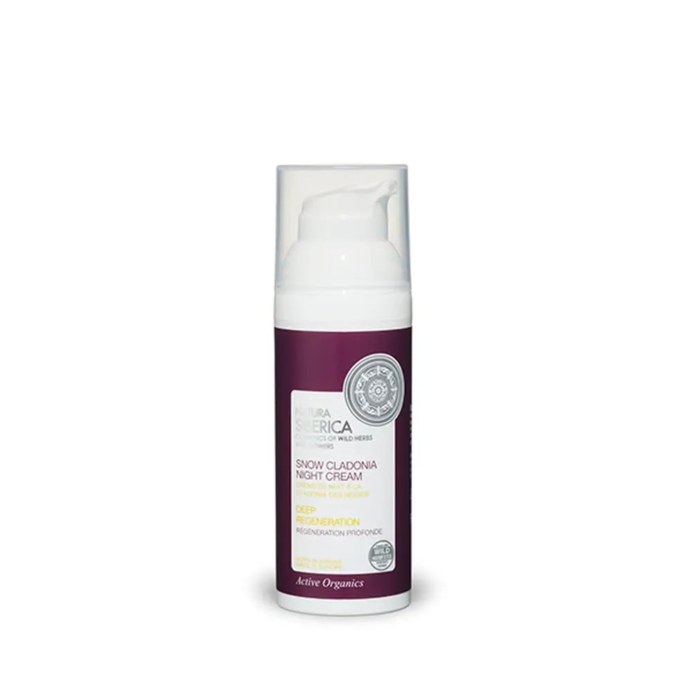 Natura Siberica Crème de nuit réparatrice régénération profonde, 50 ml