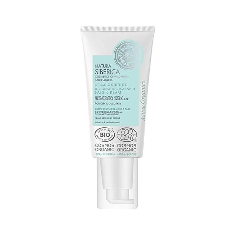 Natura Siberica Ns Facial Treatments New Invigorating Day-Night Facial Cream Dry Skin Na, 50 ml