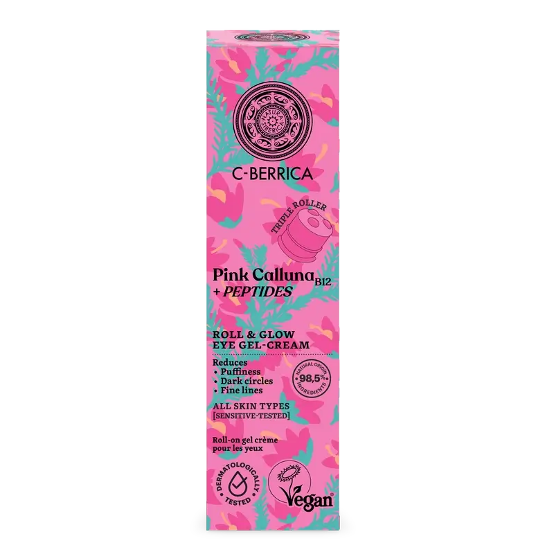 Natura Siberica Roll & Glow Eye Contour Cremigel , 20 ml
