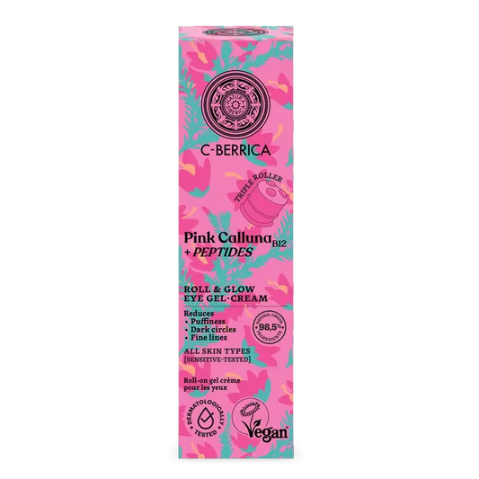 Natura Siberica Roll & Glow Eye Contour Cremigel , 20 ml