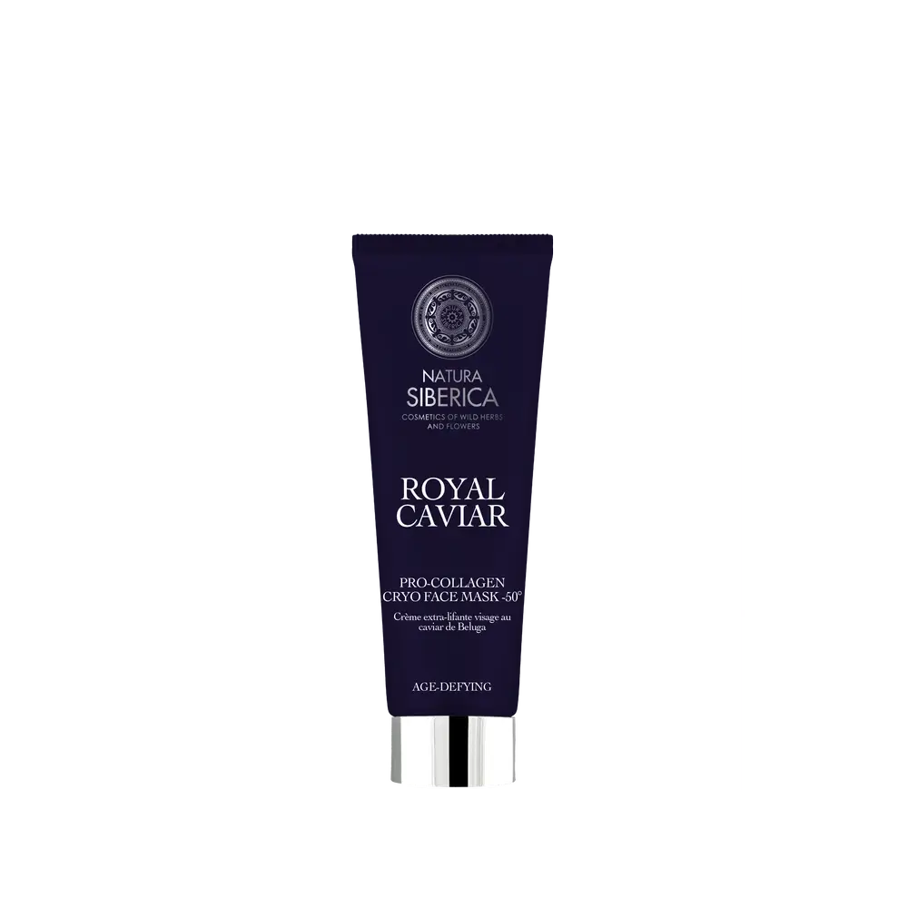 Natura Siberica Masque visage Procollagène 50º, 75 Ml