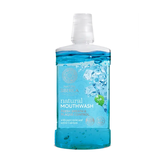 Natura Siberica Bain de bouche naturel à la menthe et au calcium