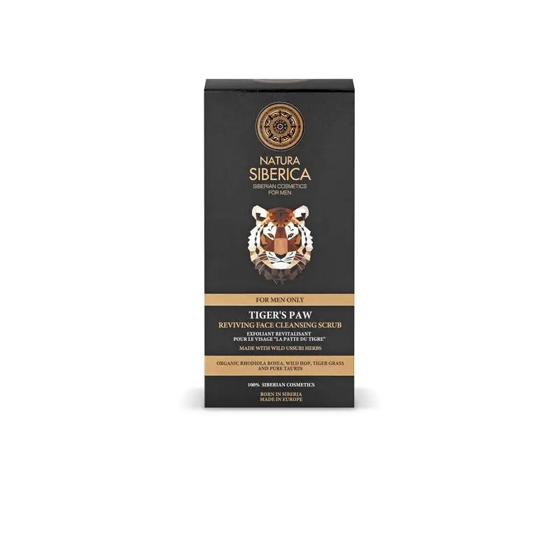 Natura Siberica Ns Men Revitalising Facial Scrub Tiger Paw Na, 150 ml