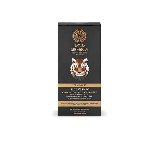 Natura Siberica Ns Men Revitalising Facial Scrub Tiger Paw Na, 150 ml