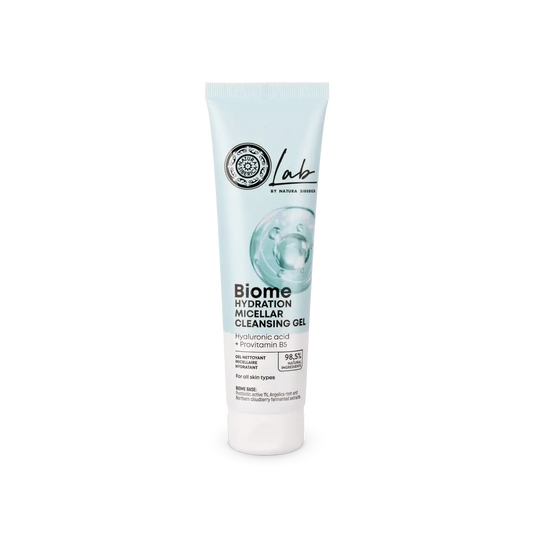 Natura Siberica Gel nettoyant micellaire hydratant pour le visage, 140 ml