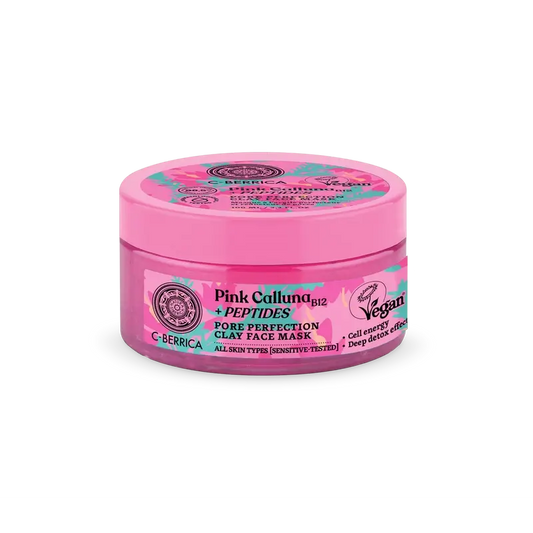 Natura Siberica Masque facial à l'argile pour les pores parfaits, 100 ml