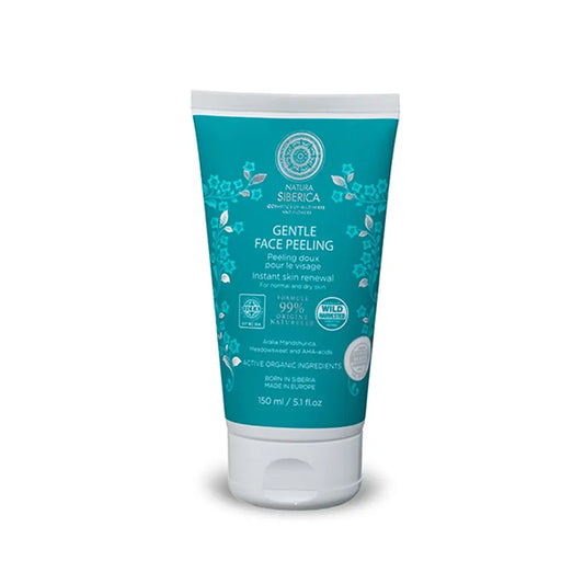 Natura Siberica Peeling doux pour peaux normales à sèches, renouvellement instantané de la peau, 150 ml