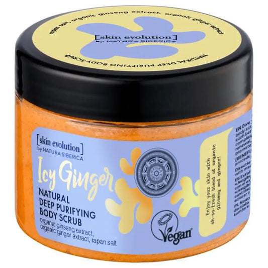 Natura Siberica Skin Evolution Icy Ginger Body Scrub Na, 300 ml