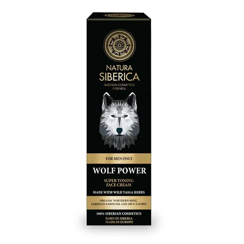 Natura Siberica Ns Men Wolf Power Men Toning Facial Cream Na, 50 ml