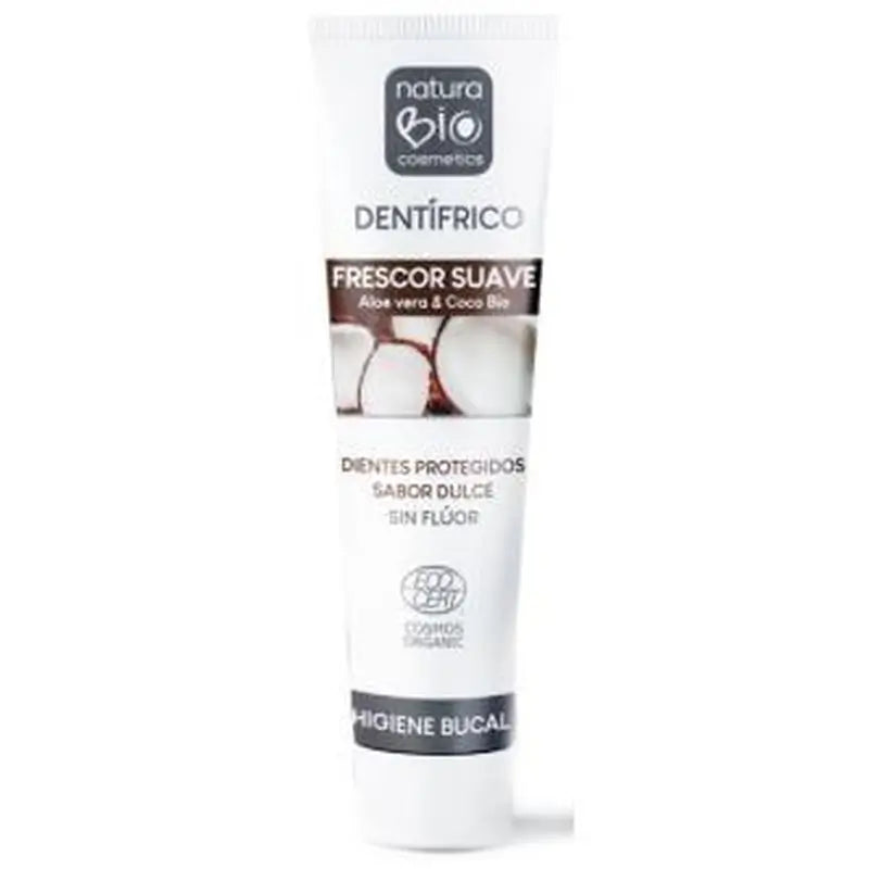 Naturabio Cosmetics Aloe-Coconut Gentle Freshness Toothpaste 75Ml. Bio