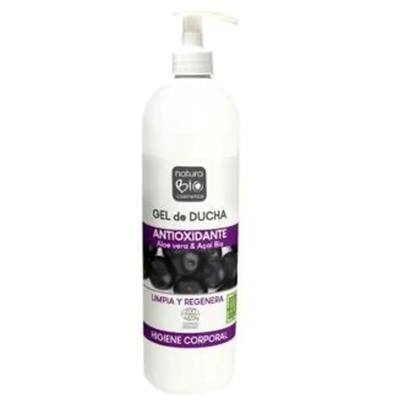 Naturabio Cosmetics Aloe-Açai Antioxidant Shower Gel 740Ml. Bio