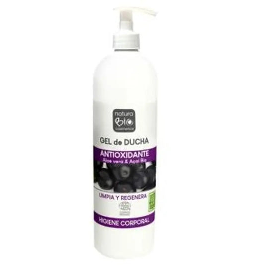 Naturabio Cosmetics Aloe-Açai Antioxidant Shower Gel 740Ml. Bio
