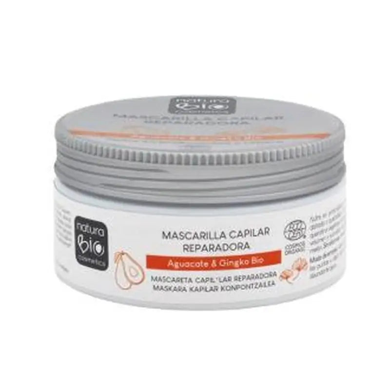 Naturabio Cosmetics Avocado-Ginkgo Repairing Hair Mask 200