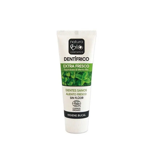 Naturabio Toothpaste Extra Fresh Echinacea & Mint Bio , 75 ml