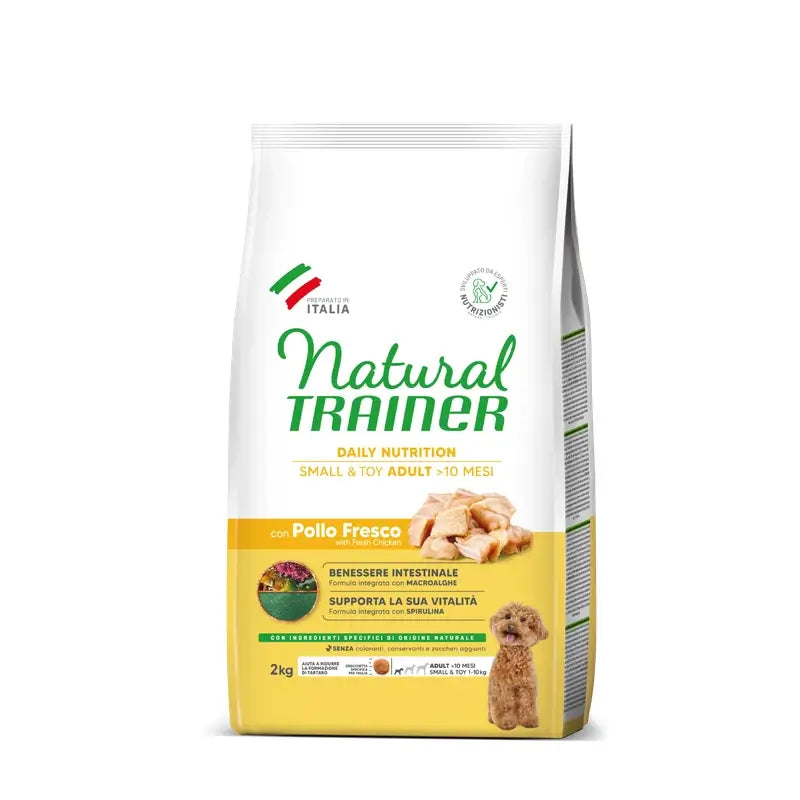 Natural Trainer Canine Adult Mini Chicken 2kg, nourriture pour chiens