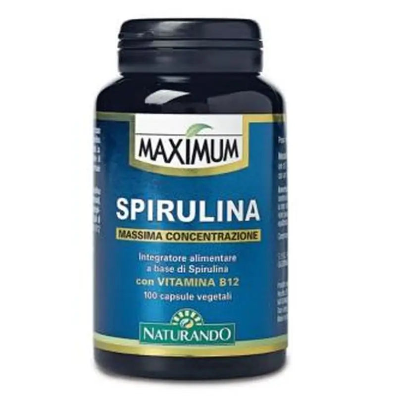 Naturando Maximum Spirulina 100 Capsules